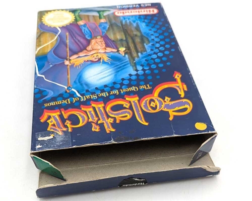 Solstice - Original Box - UKV - NES Game (B Grade) (Used)